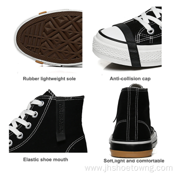 Canvas High top sneakers for men
